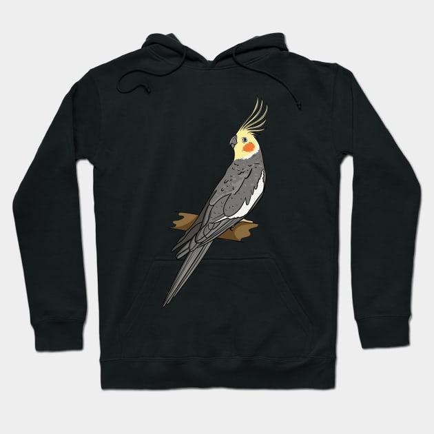 Cockatiel Hoodie by LetsBeginDesigns